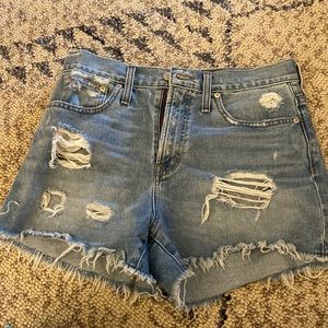 Madewell the perfect Jean short